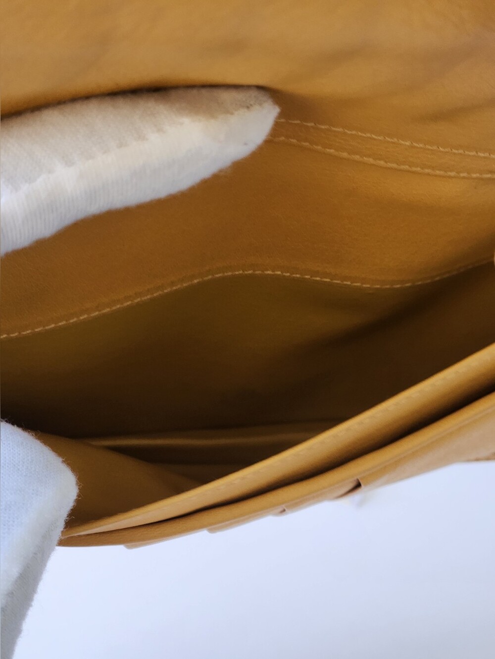 Loewe Madrid Vintage Mustard Yellow Leather Continental Wallet With Box, Dustbag - Picture 7 of 15